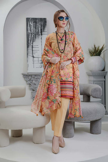 Bonanza Satrangi Dainty Floral Rst223p31 Summer Collection 2022 Online Shopping